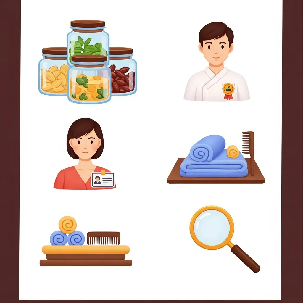 Cách kiểm tra một quán gội đầu dưỡng sinh sạch và an toàn