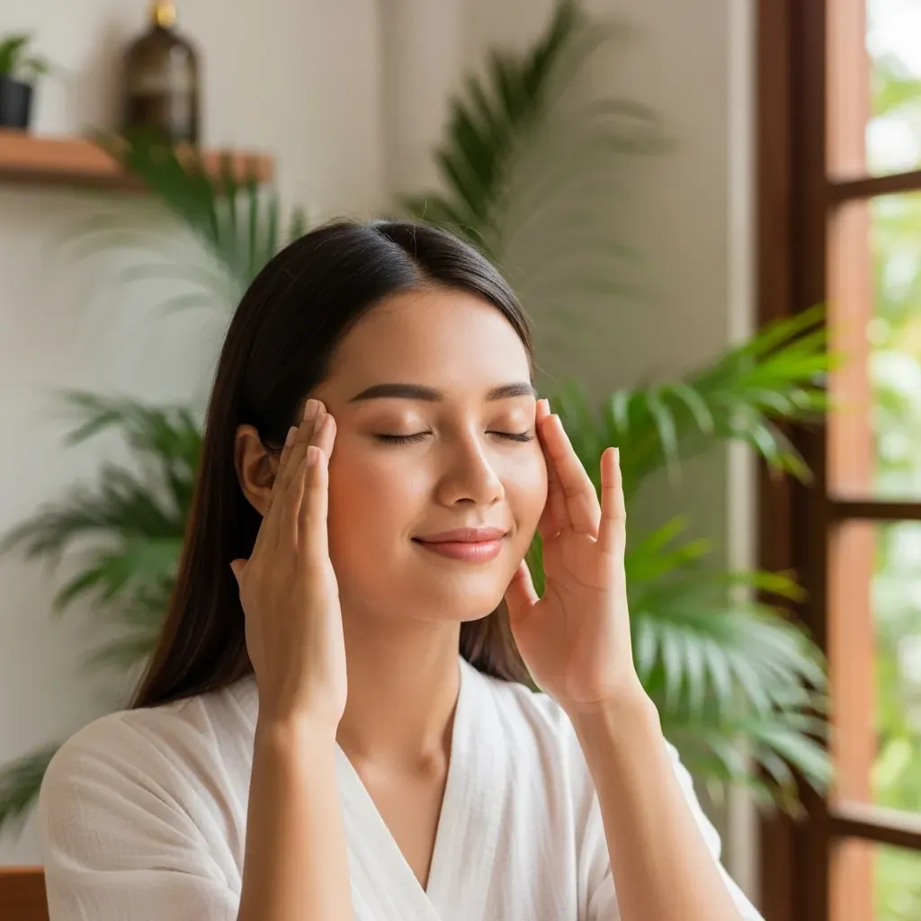 Gội đầu dưỡng sinh hỗ trợ giảm đau đầu do căng thẳng