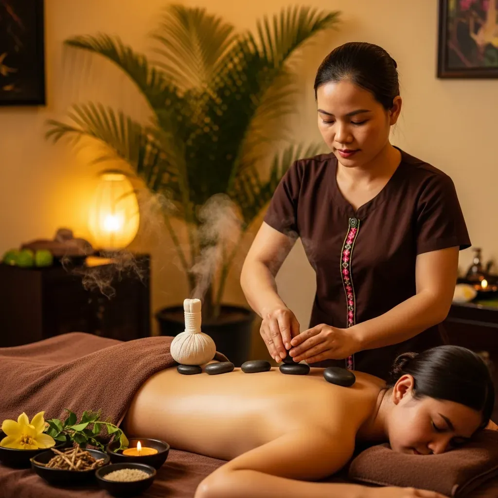 Liệu pháp Anna Signature với đá nóng và thảo dược của người Dao tại Nha Trang