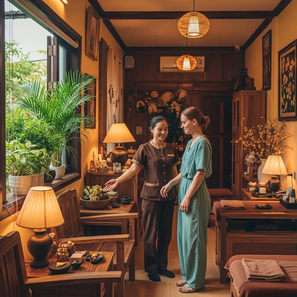 Không gian ấm cúng mộc mạc tại Gà Spa trung tâm Buôn Ma Thuột