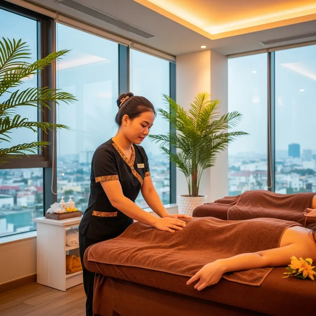 Phòng trị liệu chuyên nghiệp tại Vivian DN Spa