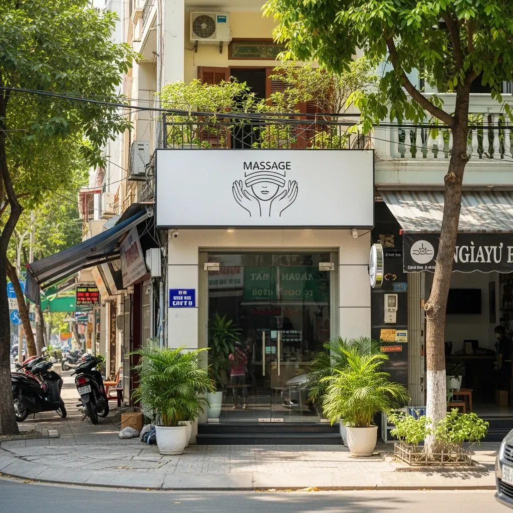 Cơ sở massage Tâm Đắc CS11 mặt tiền đường Nguyễn Thị Thập
