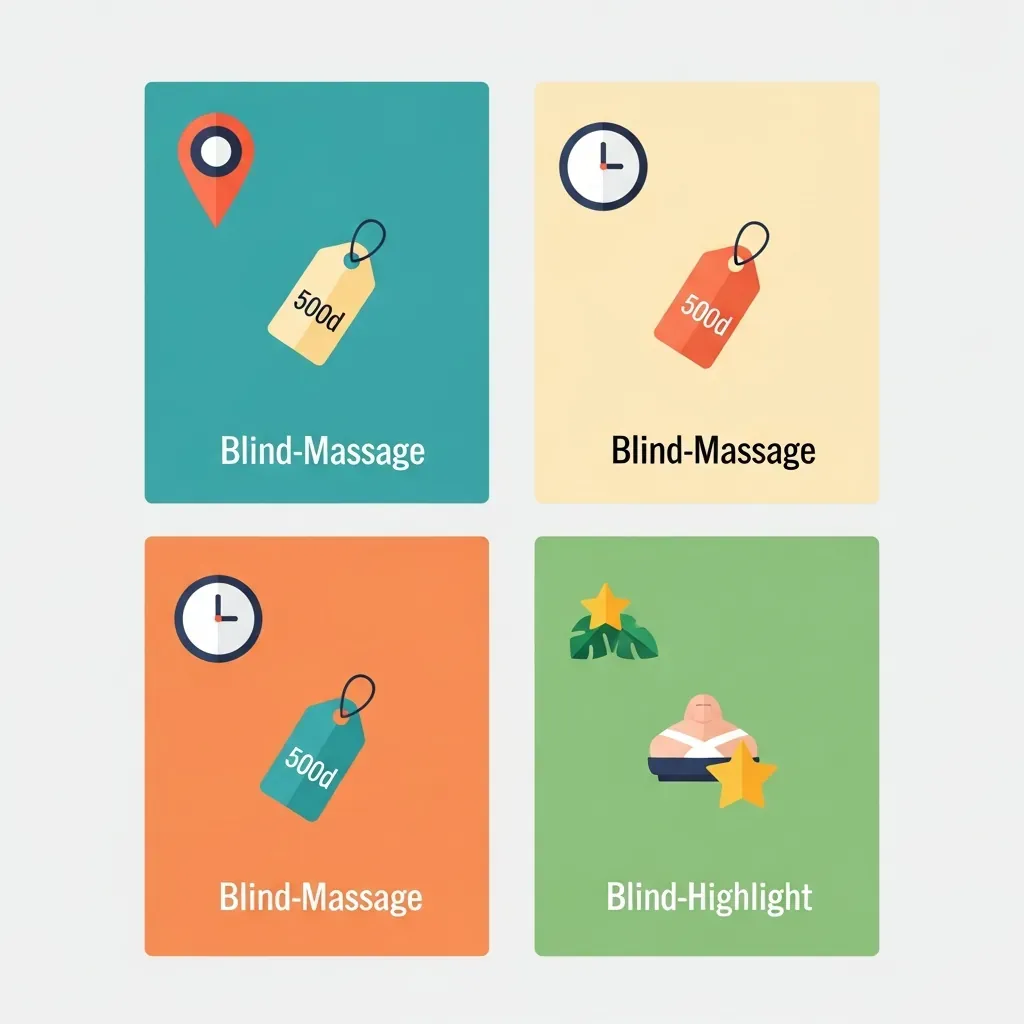 Bảng so sánh nhanh các cơ sở massage người mù ở Nha Trang