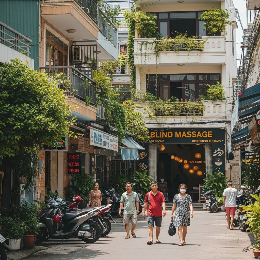 Cơ sở Massage người mù 106 trên đường Trịnh Phong, Nha Trang