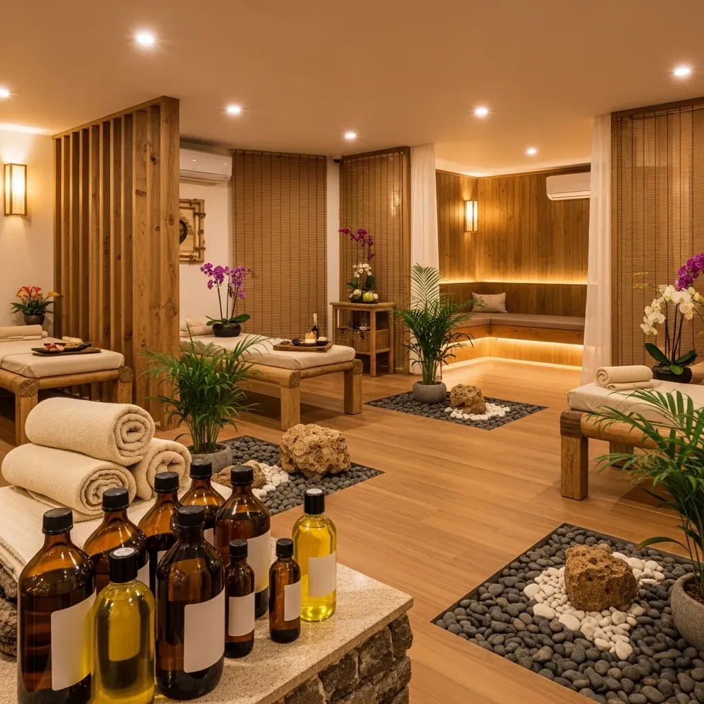 Không gian spa trị liệu dưỡng sinh hiện đại ở Linh Đàm