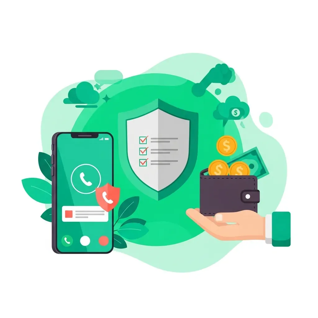 Minh họa các bước tự bảo vệ và xác minh trước khi đến