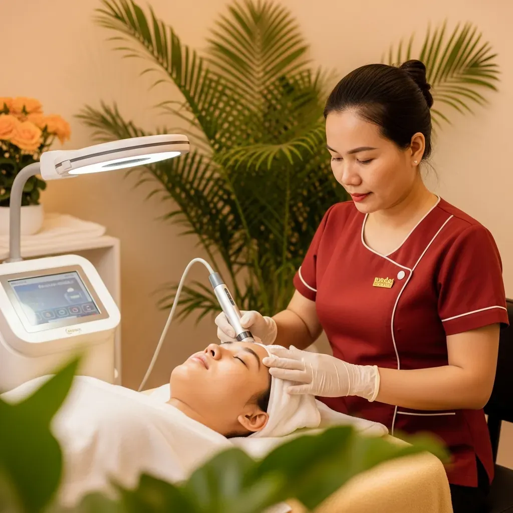 Chuyên viên điều trị và chăm sóc da giàu kinh nghiệm tại Thiên Hương Spa