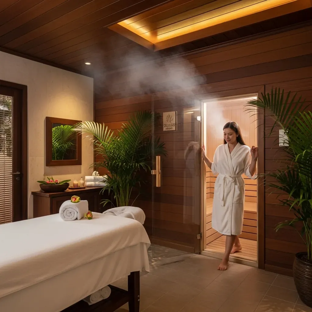 Không gian spa sang trọng tại Heaven Spa, Paradise Resort
