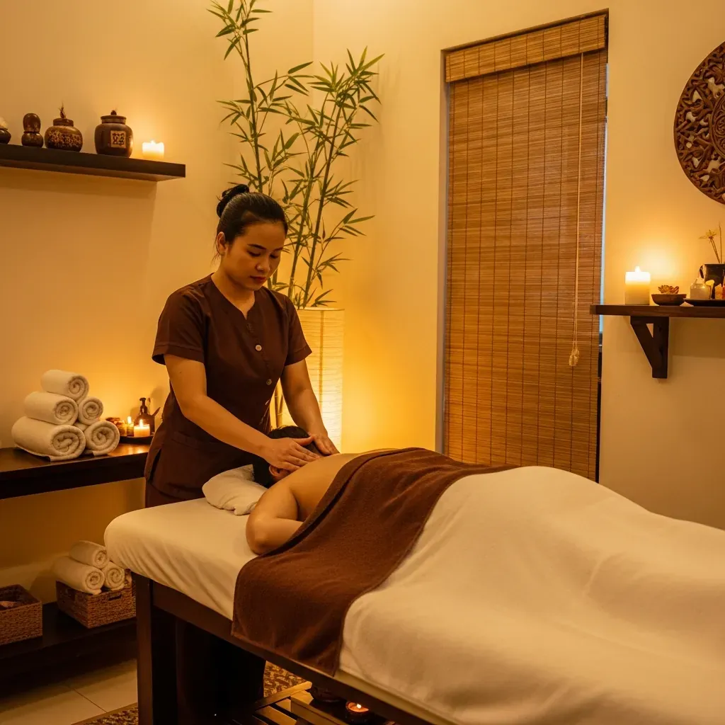 Phòng trị liệu riêng tư, sạch sẽ với kỹ thuật viên am hiểu huyệt đạo