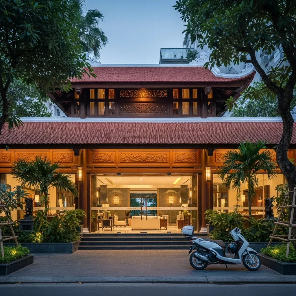 Mặt tiền một spa cao cấp khác tại Hà Nội, gợi ý lựa chọn thay thế.