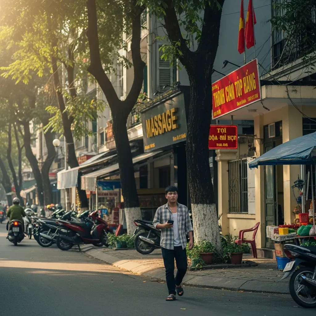 Người dân trình báo sau khi gặp cơ sở massage ép giá.