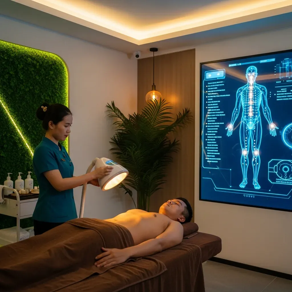 Xu hướng tương lai: spa công nghệ cao với khách hàng nam.